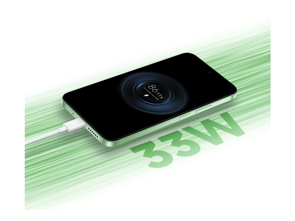 Xiaomi Redmi 15 5G - 5G pekskärmsmobil - dual-SIM - RAM 4 GB / Internminne 128 GB - microSD slot - 6.9 - 2340 x 1080 pixlar (144 Hz) - 2 bakre kameror 50 MP - front camera 8 MP - ripple green