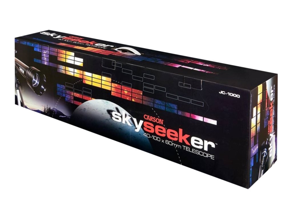 Carson SkySeeker JC-1000 - Teleskop - 60 mm - refraktor | Utomhus - Kikare & kamera - Teleskop | GameStuff