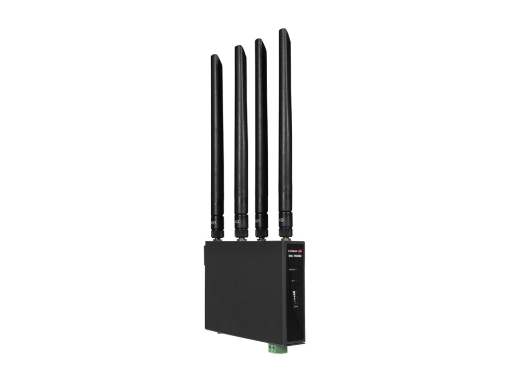 Edimax Pro D4g-7459Ac - Trådløs Router - Wwan 4-Port Switch - Wi-Fi 5 - Dual Band - 4G - Væg-Monterbar, Din Monterbar På Skinne