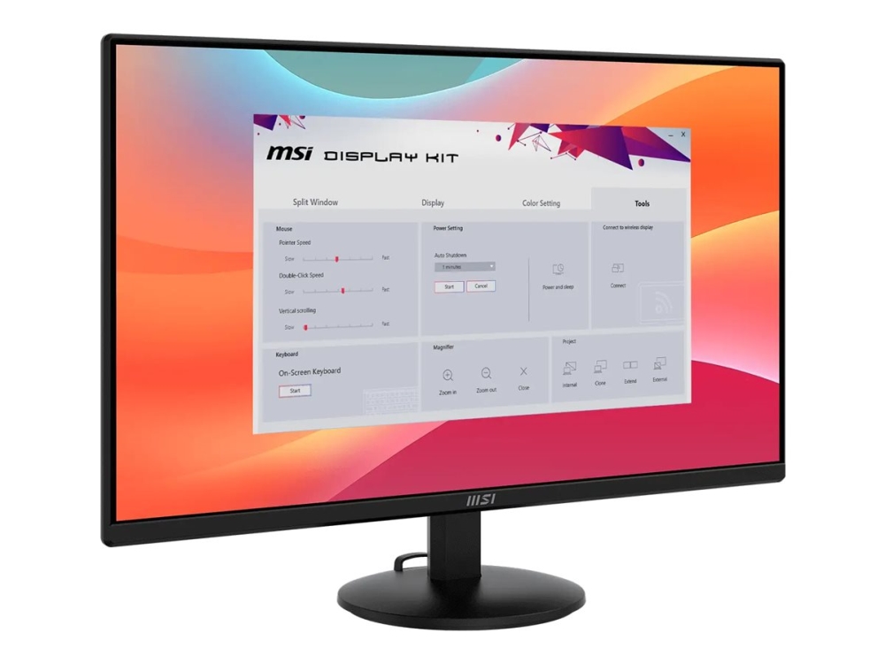 MSI PRO MP272L - LED-skärm - 27 - 1920 x 1080 Full HD (1080p) @ 100 Hz - IPS - 250 cd/m² - 1300:1 - 1 ms - HDMI, DisplayPort | Datortillbehör - Bildskärmar & Tillbehör - Bildskärmar | GameStuff