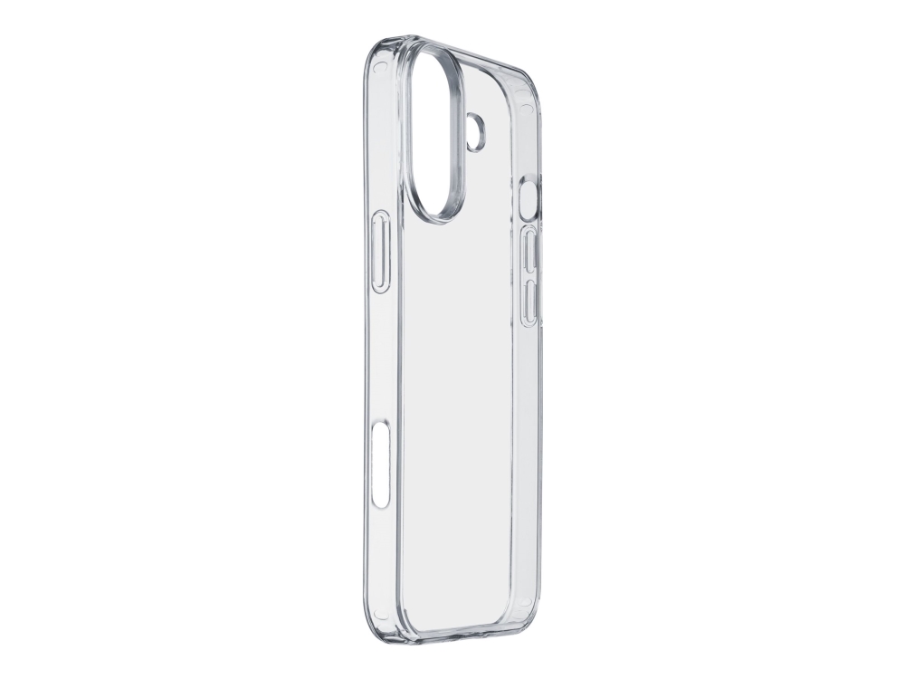 Cellular Line Clear Strong - Bagsidecover Til Mobiltelefon - Gummi - Gennemsigtig - For Apple Iphone 16