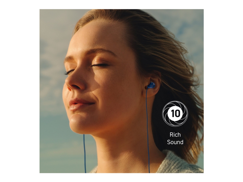 Panasonic Rp-Tcm225 - Øreproptelefoner Med Mik. - I Øret - Kablet - Usb-C - Støjisolerende - Blå