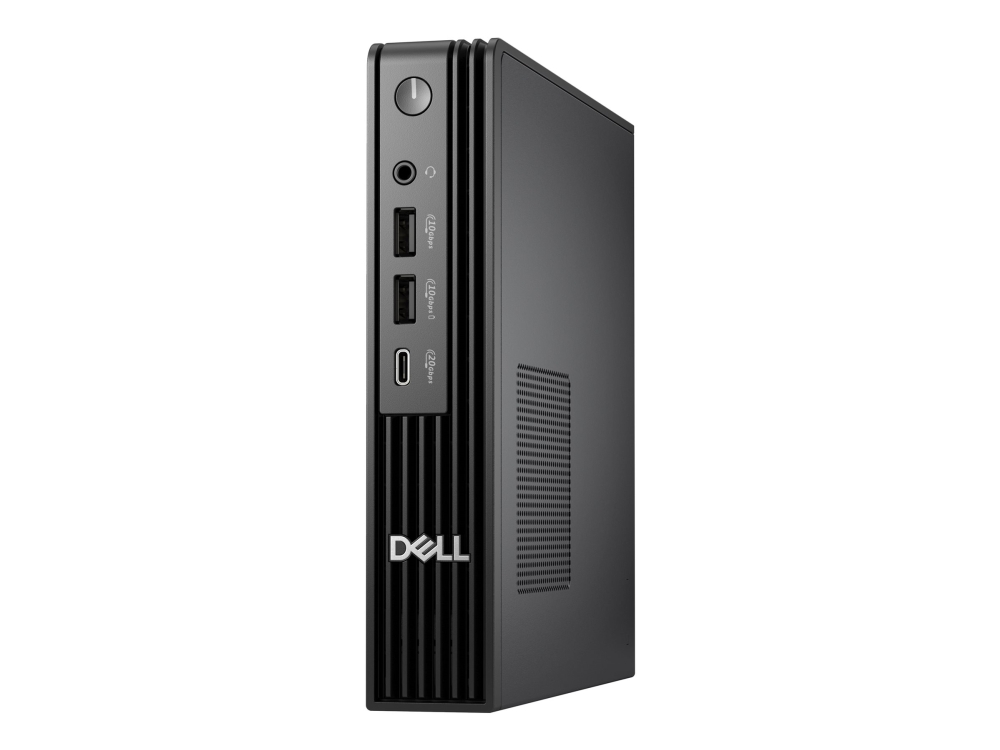 Dell Pro Micro Plus Qbm1250 - Ai Pc - Mikro Core Ultra 7 265 / Op Til 5.3 Ghz - Ram 16 Gb - Ssd 512 Gb - Nvme, Tlc - Intel Graphics - Gigabit Etherne