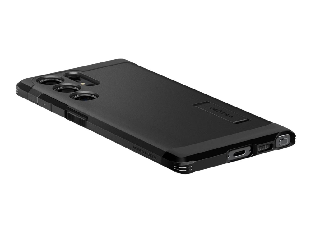 Spigen Tough Armor, Cover, Samsung, Galaxy S23 Ultra, 17,3 Cm (6.8"), Schwarz