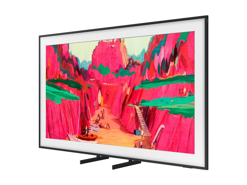 Samsung QE75LS03FWU – 75 Diagonalklasse The Frame Pro LS03FW Series LED-bakgrunnsbelyst LCD TV – Neo QLED – Smart TV – Tizen OS – 4K UHD (2160p) 3840 x 2160 – HDR – Quantum Dot, Quantum Mini LED – sva