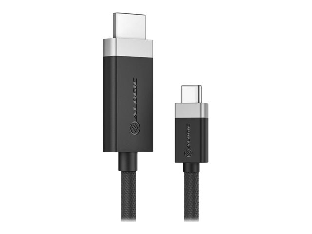 Alogic Fuchd1-Sgr, 1 M, Hdmi Typ A (Standard), Usb Typ-C, Männlich, Männlich, Gerade