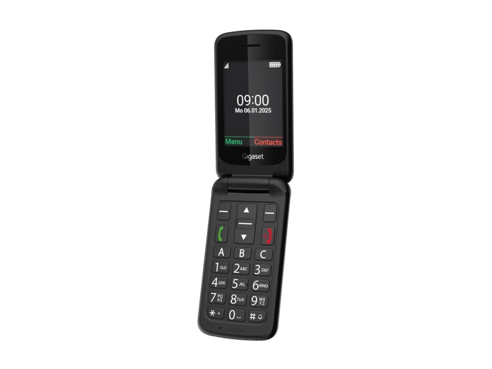 Gigaset Gl595 - Funktionstelefon - Ram 32 Mb / Intern Hukommelse 32 Mb - Microsd Slot - Lcd Display (Tft) - 320 X 240 Pixels - Rear Camera 0,3 Mp - S