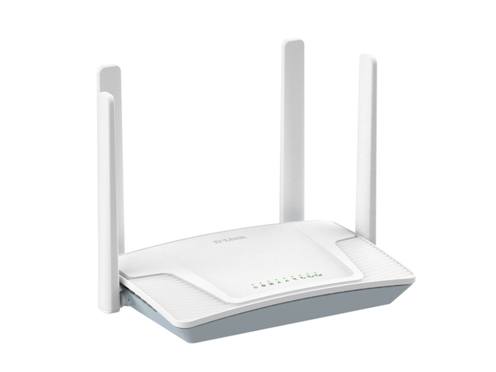 D-Link 4G Lte Ax1500 Wi-Fi 6 Router, Wi-Fi 6 (802.11Ax), Dual-Band (2.4 Ghz / 5 Ghz), Ethernet Lan, 4G, White, Tabletop Router