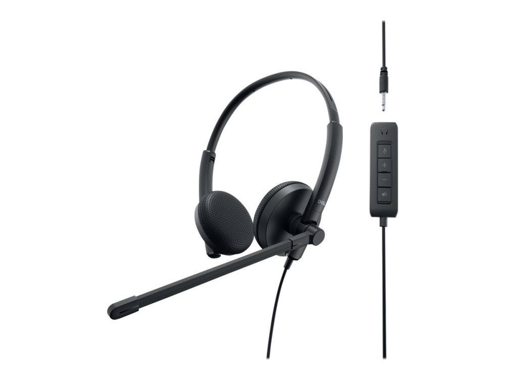 Dell Stereo Headset Wh1022 - Headset - Kablet - Usb