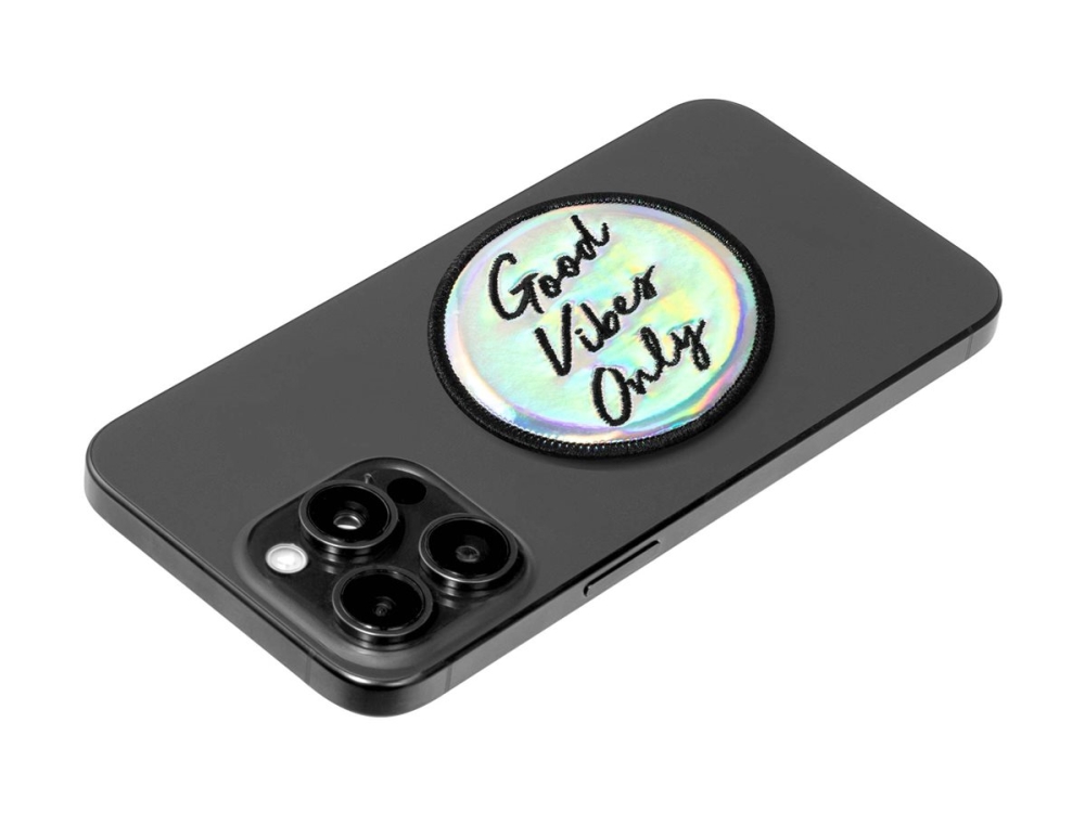 Magmoji Badge Good Vibes Only - Logo Badge For Mobiltelefon