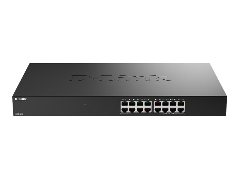 D-Link 16-Port 2.5G Multi-Gigabit Unmanaged Switch, Unmanaged, L2+, 2.5G Ethernet (100/1000/2500)