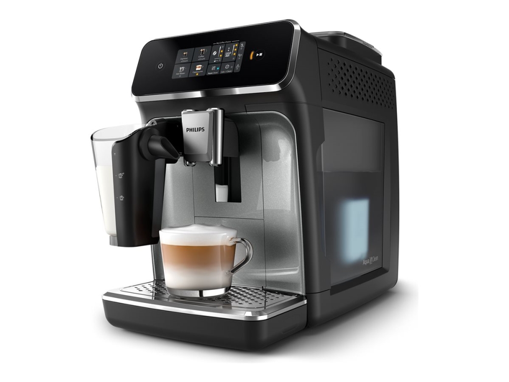 Philips Series 2300 Ep2339 Kaffeevollautomat, Espressomaschine, Kaffeebohnen, Eingebautes Mahlwerk, 1500 W, Grau