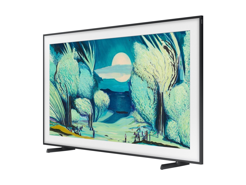 Samsung QE55LS03FAU - 55 Diagonal klass The Frame LS03F Series LED-bakgrundsbelyst LCD-TV - QLED - Smart TV - Tizen OS - 4K UHD (2160p) 3840 x 2160 - HDR - Quantum Dot, Dubbel LED - svart | Smart hemkontroll och plattformar - Thread | GameStuff