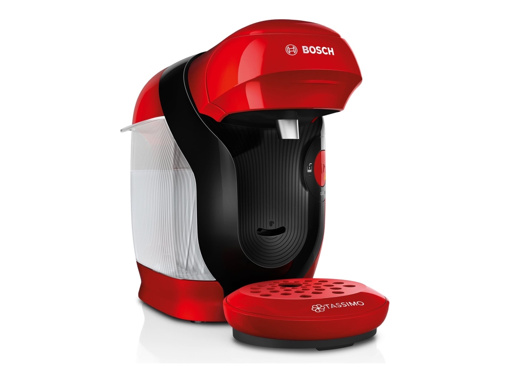 Bosch TASSIMO STYLE TAS113E - Kaffemaskin - röd/svart