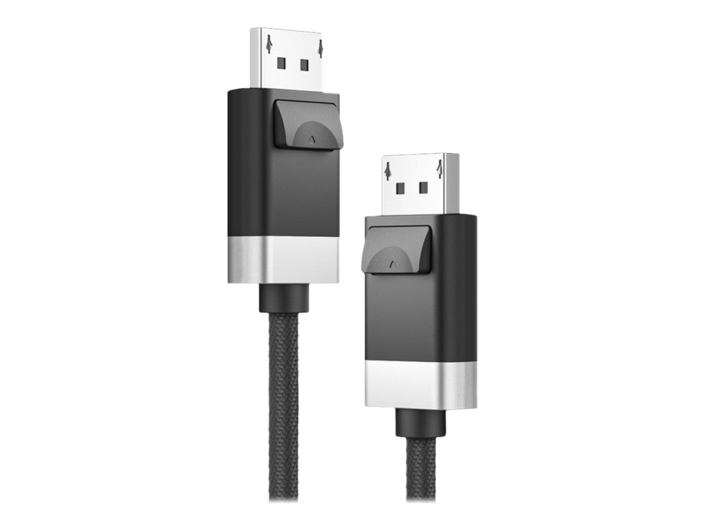 Alogic Fusion - Displayport Kabel - Displayport (Han) Til Displayport (Han) - Displayport 1.4 - 2 M - 8K60 Hz Support