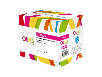 Owa K18031ow - Magenta - Kompatibel - Boks - Genproduceret - Tonerpatron (Alternativ Til: Lexmark 802Xm, Lexmark 80C2xm0) - For Lexmark Cx510de, Cx51