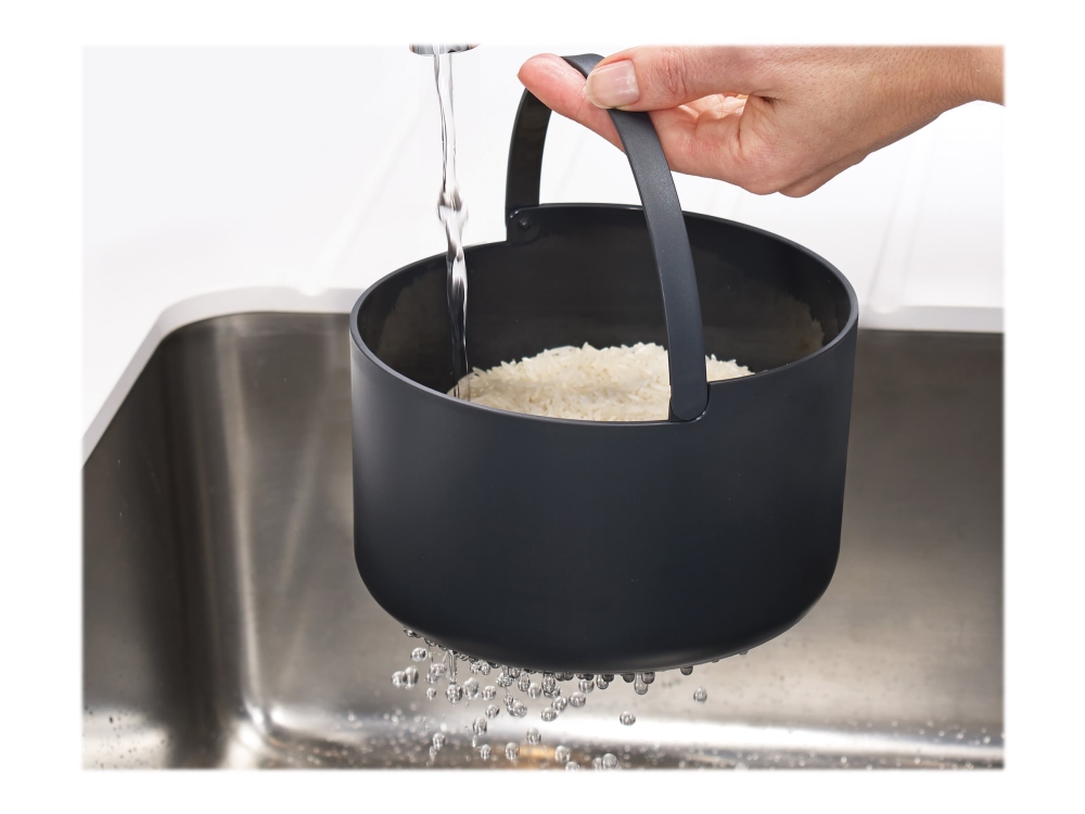 Joseph Joseph M-Cuisine - Microwave rice cooker med dekke - 22 x 18 x 14 cm - 2 L