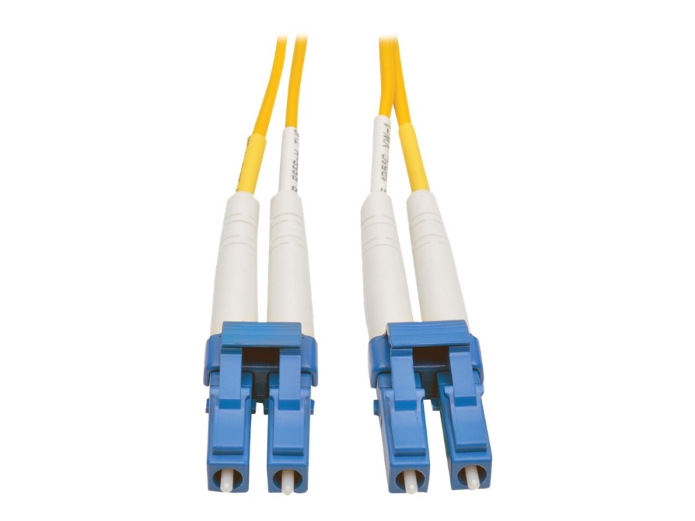 Eaton Tripp Lite Series Duplex Singlemode 9/125 Fiber Patch Cable (Lc/Lc), 5M (16 Ft.) - Patchkabel - Lc Enkelttilstand (Han) Til Lc Enkelttilstand (