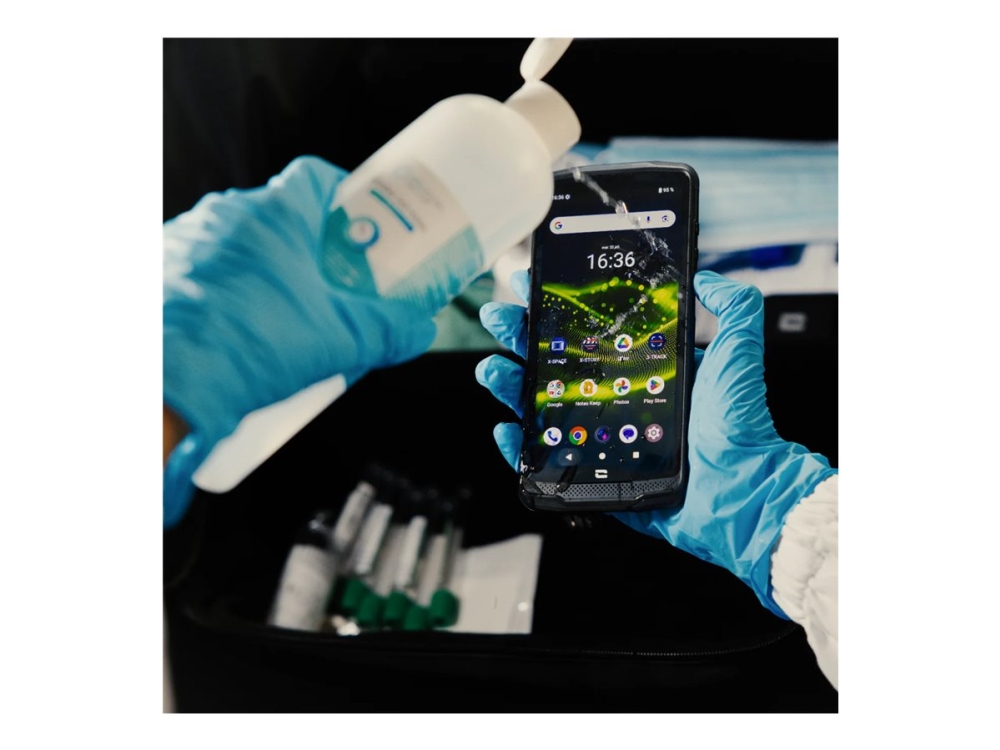 Crosscall Core M6 - 5G smartphone - dual-SIM - RAM 6 GB / Intern hukommelse 128 GB - microSD slot - LCD-skærm - 5.99 - 1152 x 576 pixels - rear camera 48 MP - front camera 8 MP - sort