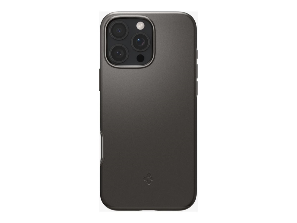 Spigen Thin Fit Magfit - Bagsidecover Til Mobiltelefon - Magsafe-Kompatibilitet - Fleksibel Termoplastik Polyuretan (Tpu), Polycarbonat (Pc) - Metalg