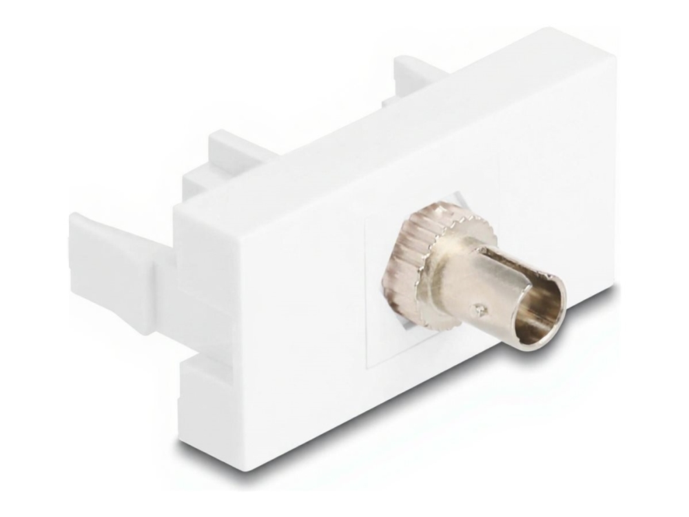 Delock - Easy 45 - Klik I-Modul - Hun - St Simplex - 1 Netværkssokkel - 1 Modul - Hvid