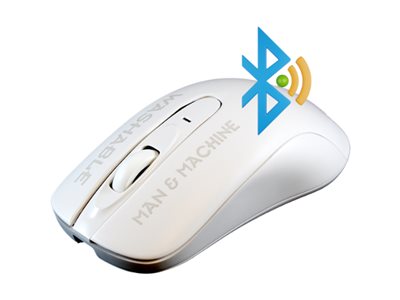 Man &Amp Machine Wireless Klinikmaus - Weiß, Bluetooth