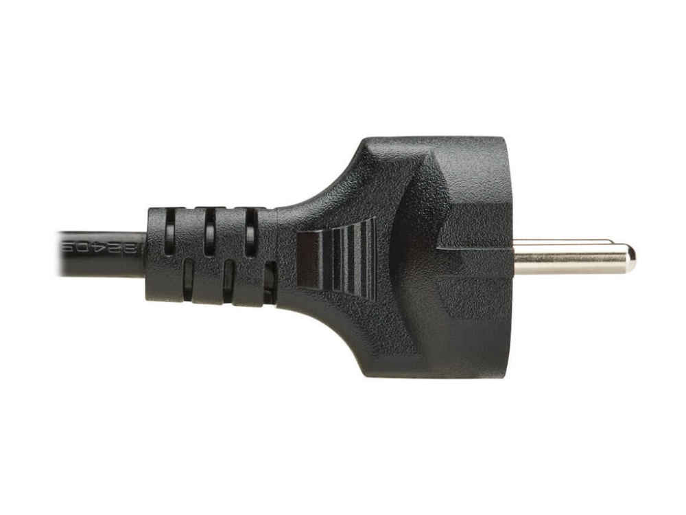 Eaton Tripp Lite Series - Strømkabel - Power Cee 7/7 (Han) Til Iec 60320 C19 - Ac 250 V - 16 A - 2.5 M - Sort - Europa - For P/N: Pdunv