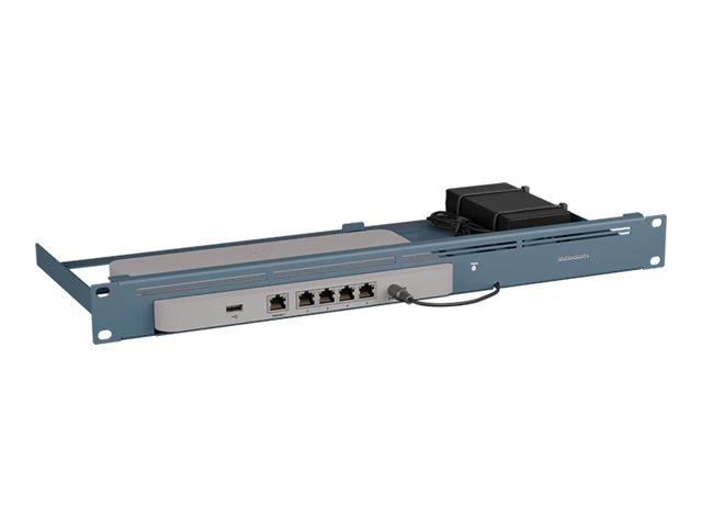 Rackmount.IT RM-CI-T23 - Monteringspakke for netværksudstyr - stativmonterbar - cisco metallisk blå - 1U - 19 - for Cisco Meraki MX67, MX67C, MX67W  Go GX50