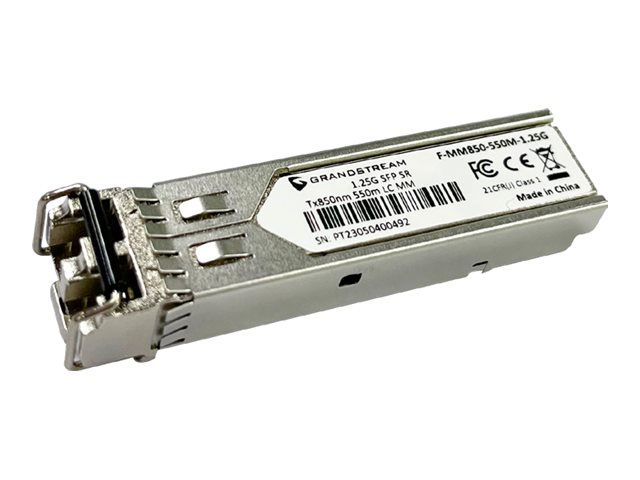 Grandstream - Sfp (Mini-Gbic) Transceiver Modul - 1.25Gbe - Lc Multimodus - Op Til 550 M - 850 Nm