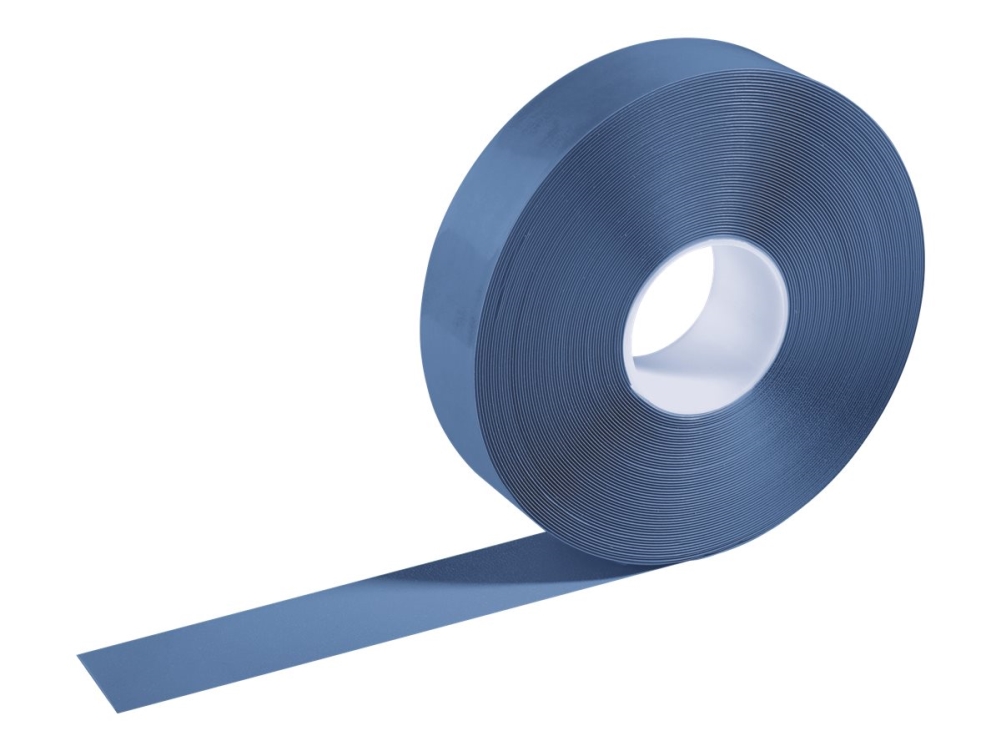 DURABLE Duraline Strong - Markeringstejp - remsa - 50 mm x 30 m - golvmonterad - självhäftande - signalblå, RAL 5005 | Kläder & Säkerhet - Säkerhetsutrustning - Skyltar & säkerhetsmärkning | GameStuff