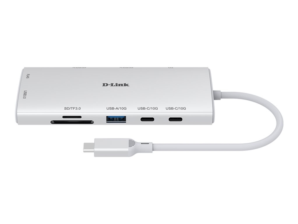 D-Link Dup-A01 - Dockingstation - Usb-C - 2 X Hdmi - 1Gbe