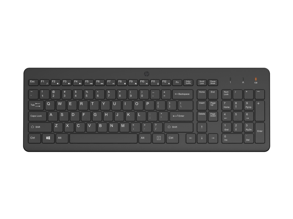 Hp 220 Tastatur (Full-Size Wireless-Tastatur)