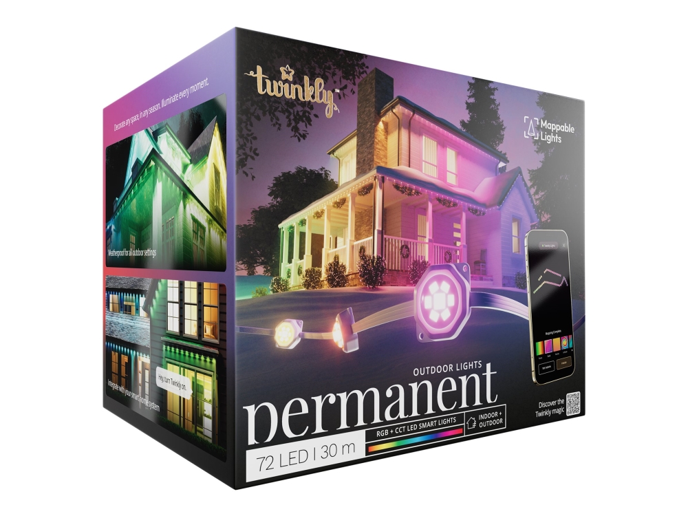 Twinkly Permanent - Stringlys - LED - klasse G - RGB-lys