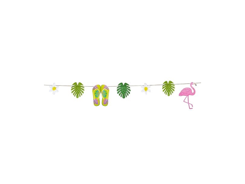 Hawaii sommer guirlande, 3,6 m