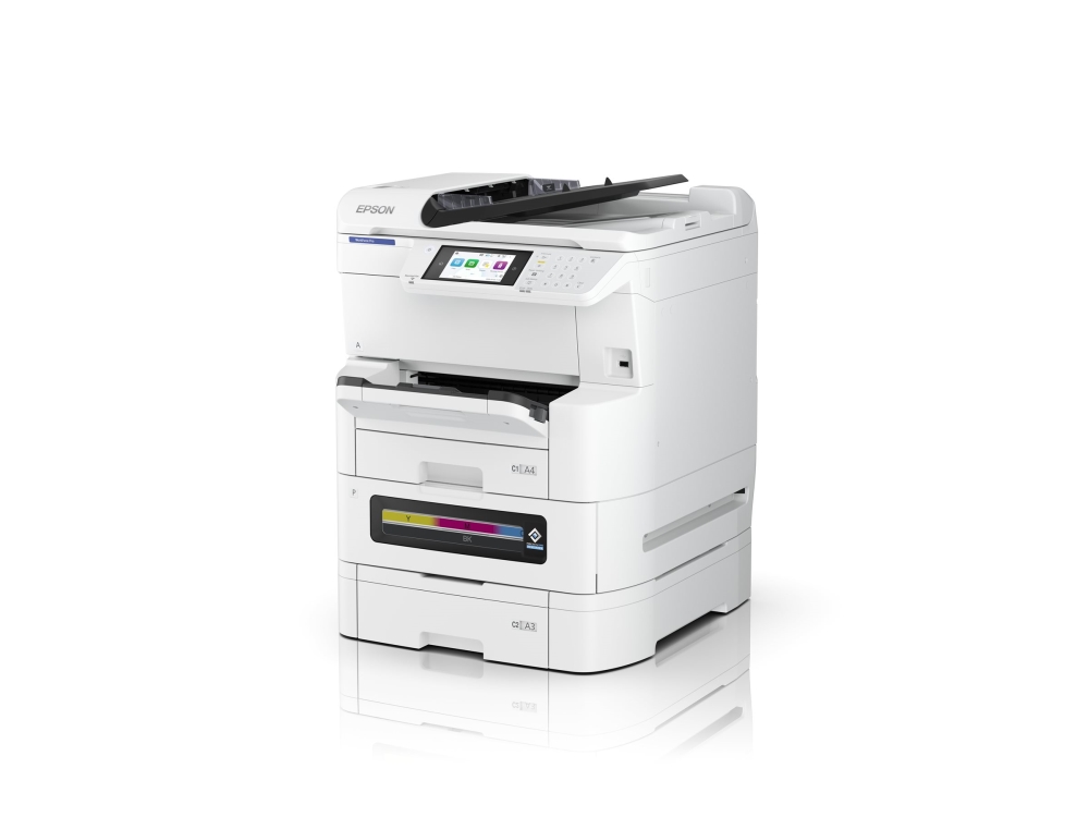 Epson Workforce Pro Em-C8100rdwf - Multifunktionsdrucker - Farbe - Tintenstrahl - A3 (Medien) (C11cl31401bm)