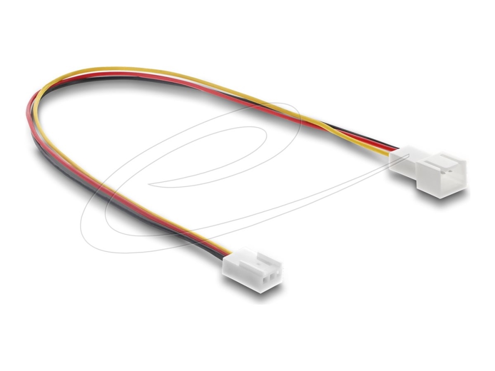 Delock - Förlängningsströmkabel till fläkt - 3 PIN intern effekt (hona) till 3 PIN intern effekt (hane) - 30 cm | Datorer & Surfplattor - Servertillbehör - Övriga tillbehör | GameStuff