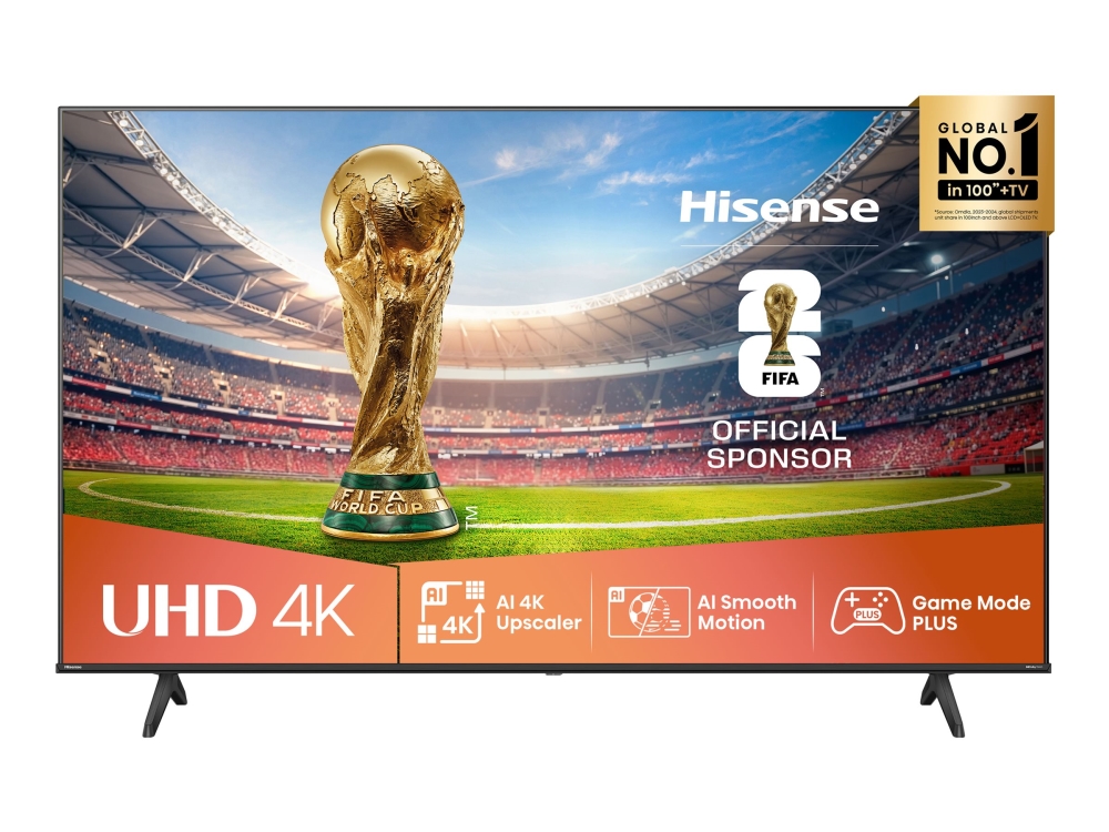 Hisense 43A6Q - 43 Diagonal klass A6Q Series LED-bakgrundsbelyst LCD-TV - Smart TV - VIDAA - 4K UHD (2160p) 3840 x 2160 - HDR - Direct LED - svart | TV, Ljud & Bild - TV & Hemmabio - TV | GameStuff