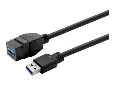 Vivolink Pro - Usb Forlængerkabel - Usb Type A (Hun) Nøglesten Til Usb Type A (Han) - Usb 3.2 Gen 1 - 5 V - 1 A - 5 M - Aktiv - Sort