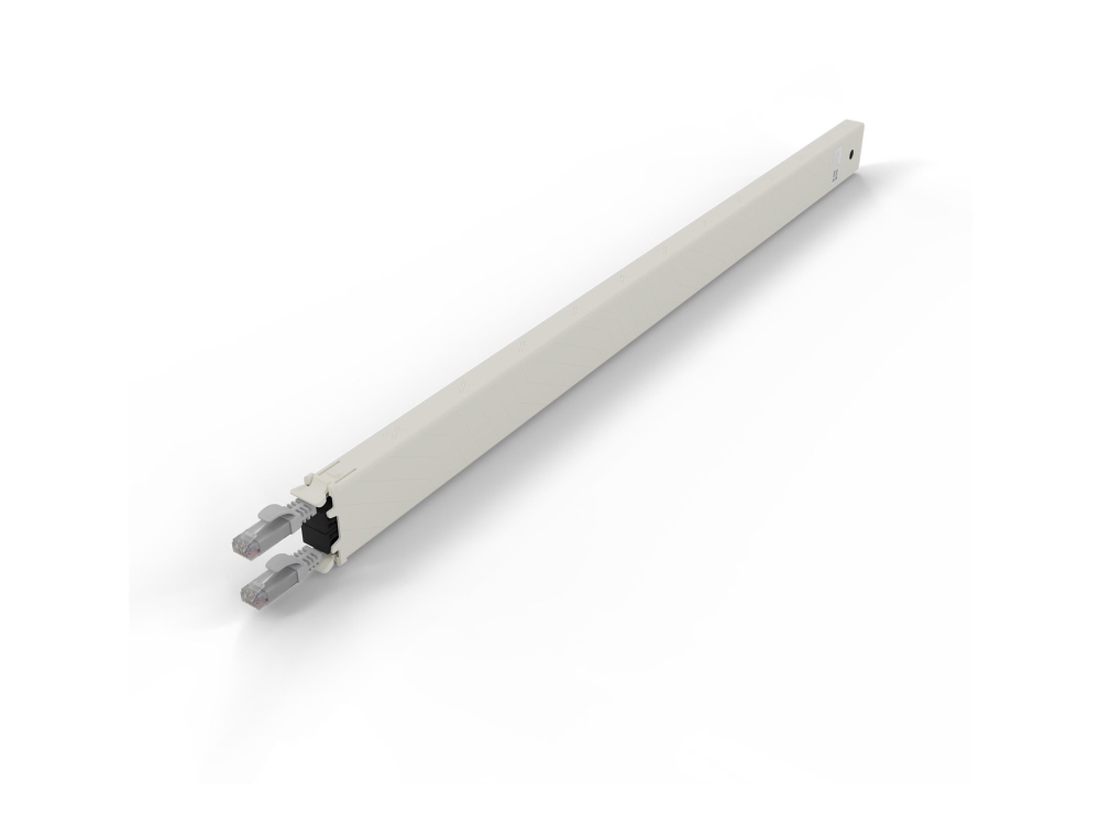 Patchbox Patchbox.One - Kupferkassette - Einziehbar - Cat 6A - Utp - Grau