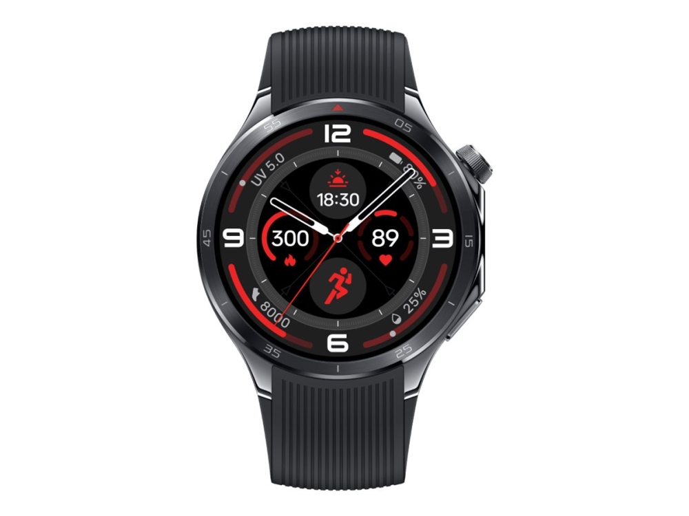 OnePlus Watch 3 - 46 mm - svart rostfritt stål - smart klocka med rem - handledsstorlek: 140-210 mm - display 1.5 - 32 GB - Bluetooth, Wi-Fi, NFC - 81 g - obsidian titan | Sport & Träning - Pulsklockor & Smartwatches - Smartklockor | GameStuff
