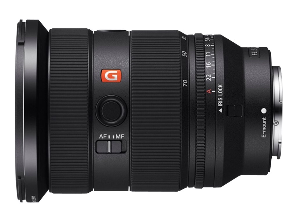 Sony G Master SEL2470GM2 - Zoomobjektiv - 24 mm - 70 mm - f/2.8 GM II - Sony E-mount - for Cinema Line a VLOGCAM a1 a1 II a6700 a7 IV a7 V a7C a7C II a7CR a7R V a9 III