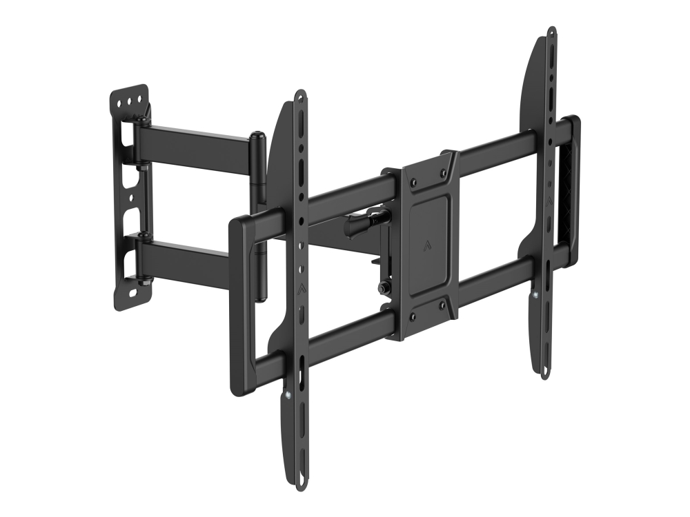Gembird Wm-90St-01, 200 X 100 Mm, 600 X 400 Mm, 5 - -15°, 90 - -90°, Stahl, Schwarz