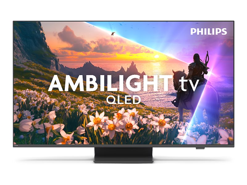 Philips 55Pus8600 - 55" Diagonal Klasse Led-Bagbelyst Lcd Tv - Qled - Smart Tv - Titan Os - 4K Uhd (2160P) 3840 X 2160 - Hdr - Pistolmetal