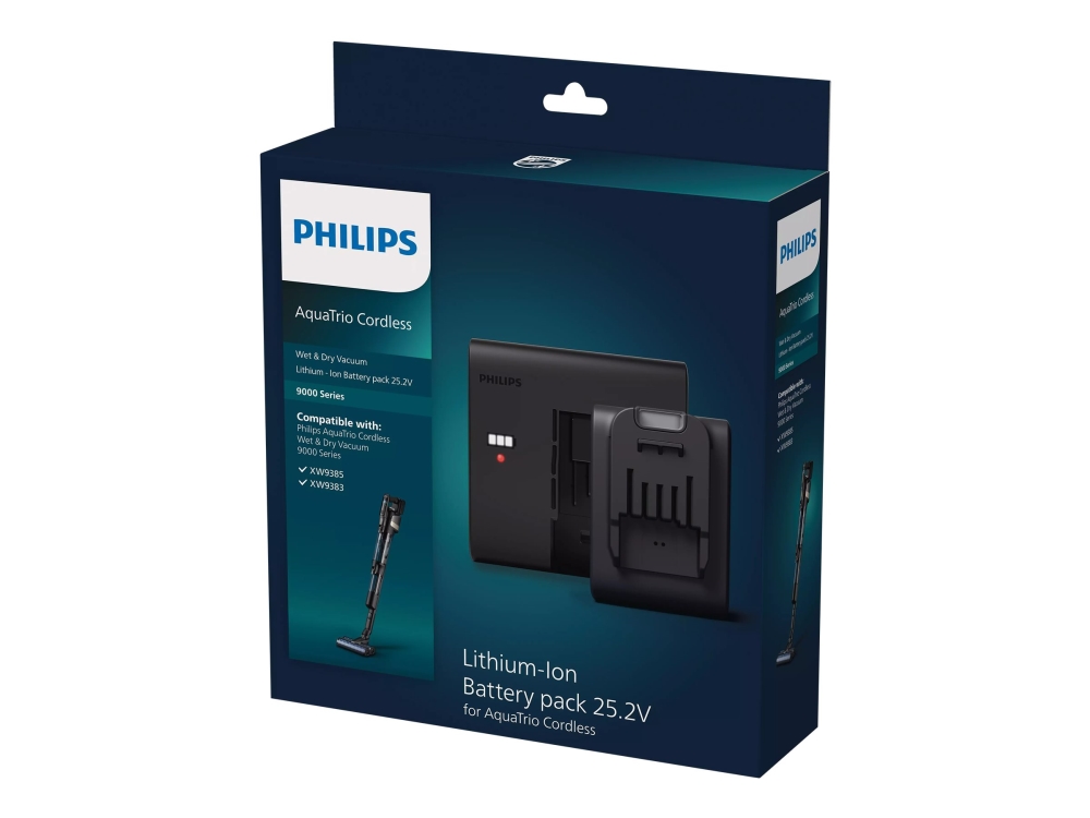 Philips XV1797 - Laddstation + batteri + växelströmsadapter - Li-Ion - för AquaTrio 9000 Series XW9383, XW9385 | Vitvaror - Dammsugare - Tillbehör till dammsugare | GameStuff