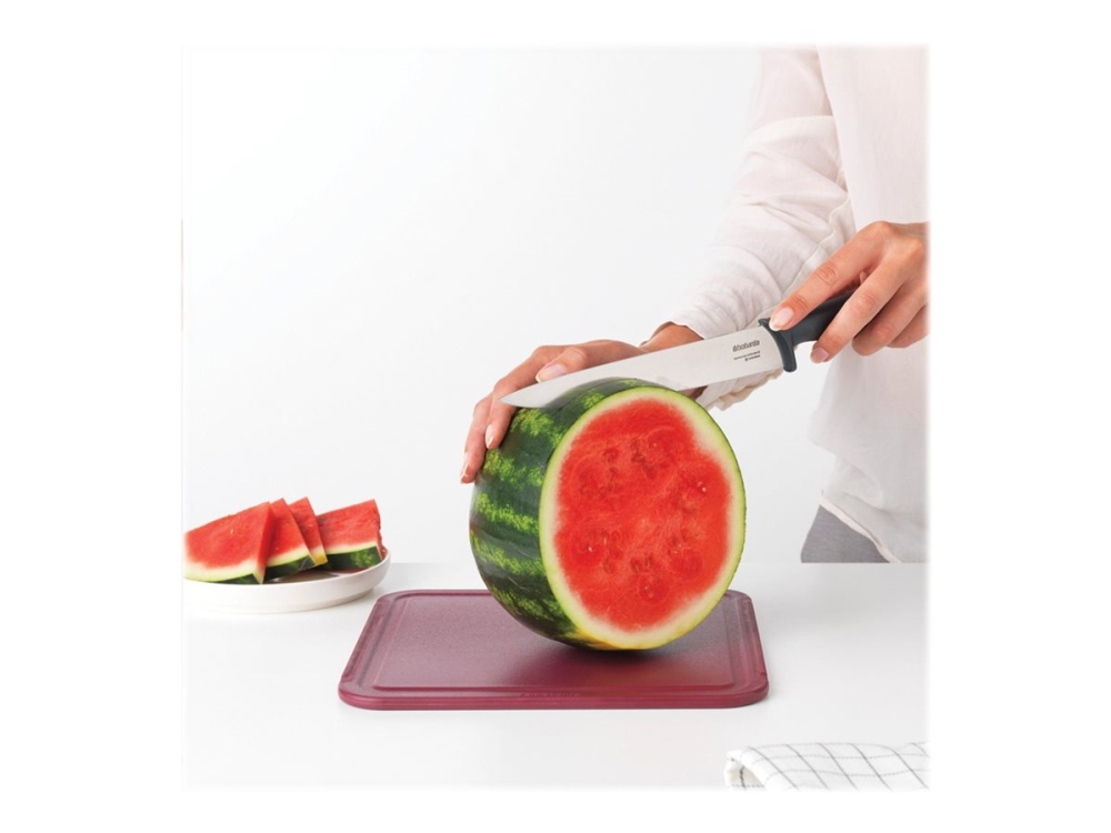 Brabantia TASTY+ - Skärkniv - 33.2 cm - mörkgrå | Köksutrustning - Knivar och brynstål - Kockknivar | GameStuff