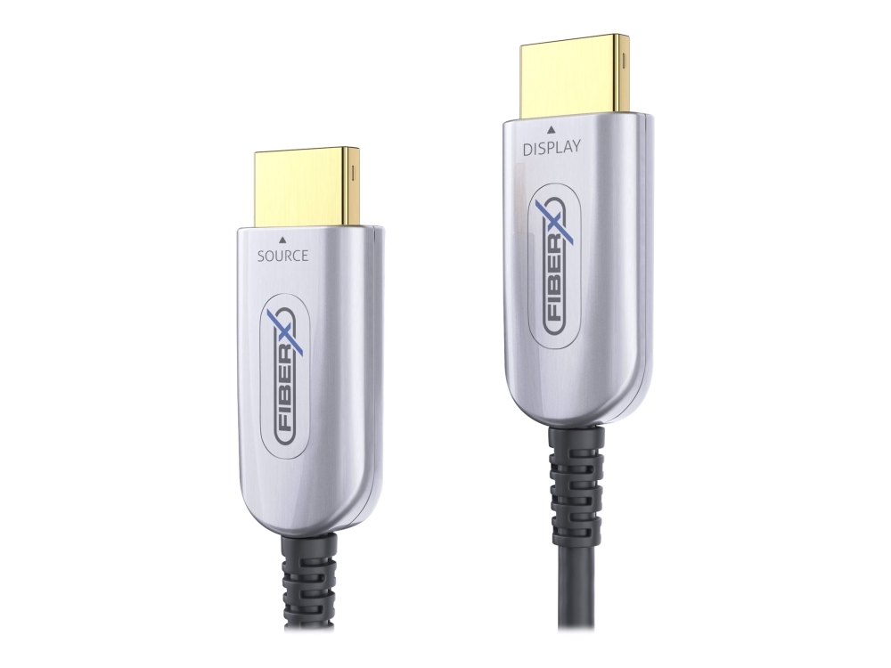Purelink Fiberx Series Fx-I350 - Hdmi-Kabel - Hdmi Han Til Hdmi Han - 15 M - Hybrid Kobber/Fibertoptik - Sort - 4K Support