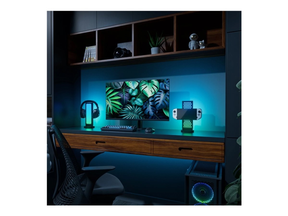 Nanoleaf Pegboard - Opladningsstation - 15 Watt - 3 output-stikforbindelser (USB-C, USB)