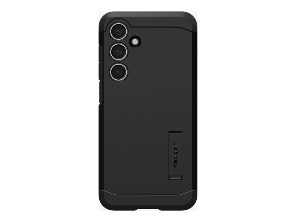 Spigen Tough Armor - Bagsidecover Til Mobiltelefon - Polykarbonat, Termoplastisk Polyuretan (Tpu), Stødskum - Sort - For Samsung Galaxy S24 Fe
