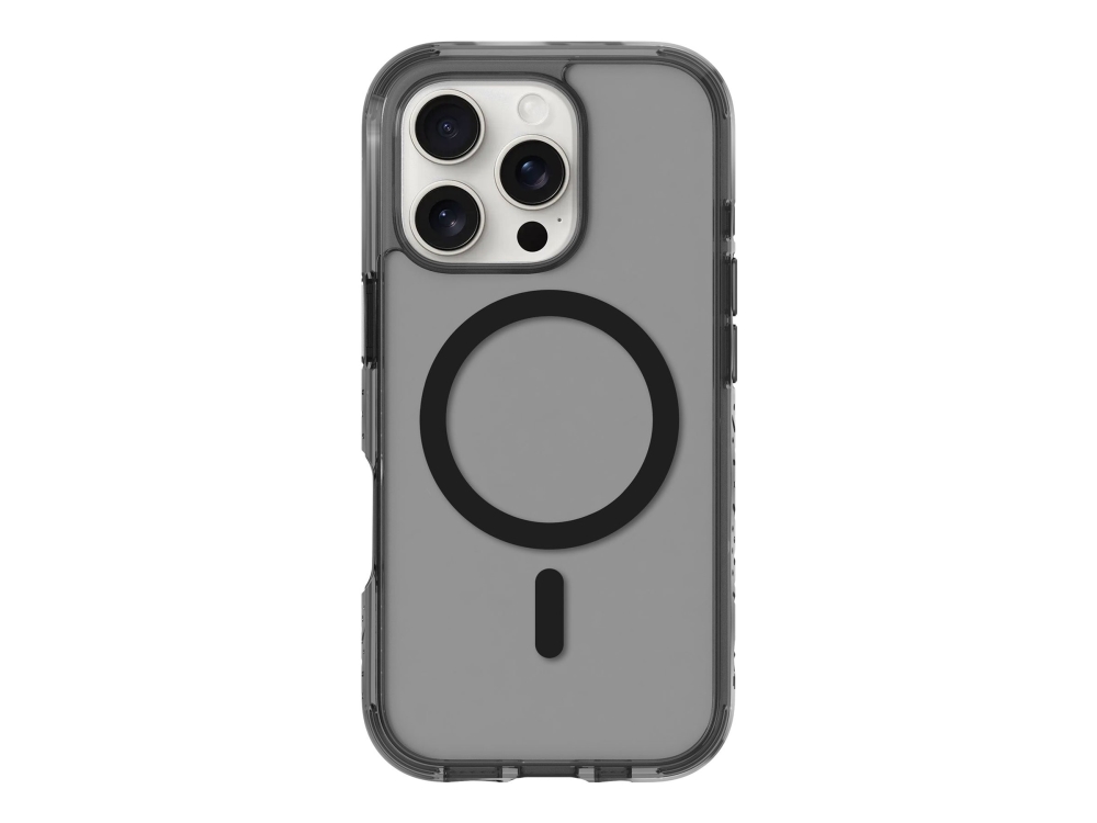 Laut Crystal Matter-X - Bagsidecover Til Mobiltelefon - Magsafe-Kompatibilitet - Polykarbonat, Termoplastisk Polyuretan (Tpu), Magnet - Sort Krystal