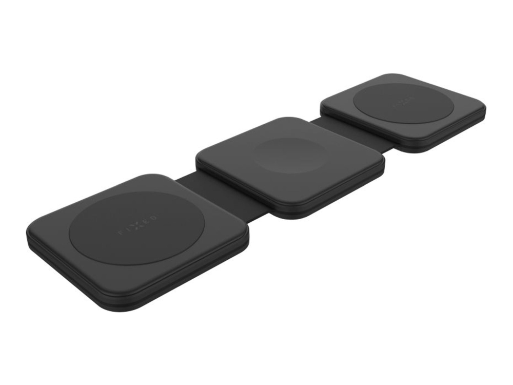 Fixed | Wireless Foldable Charger 3In1 Flex For Samsung | Fixfle-Sa-Bk | Black